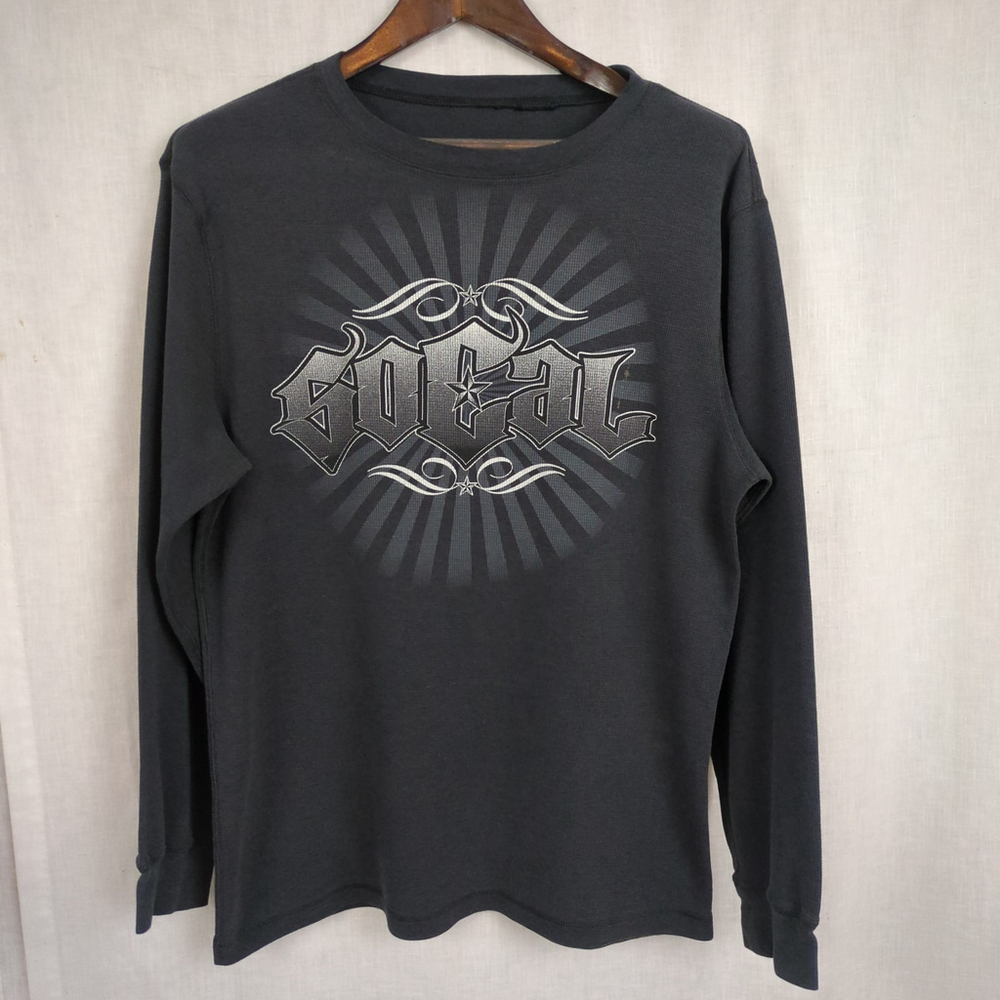 Vintage "SoCal" Graphic long sleeve Thermal T Shirt